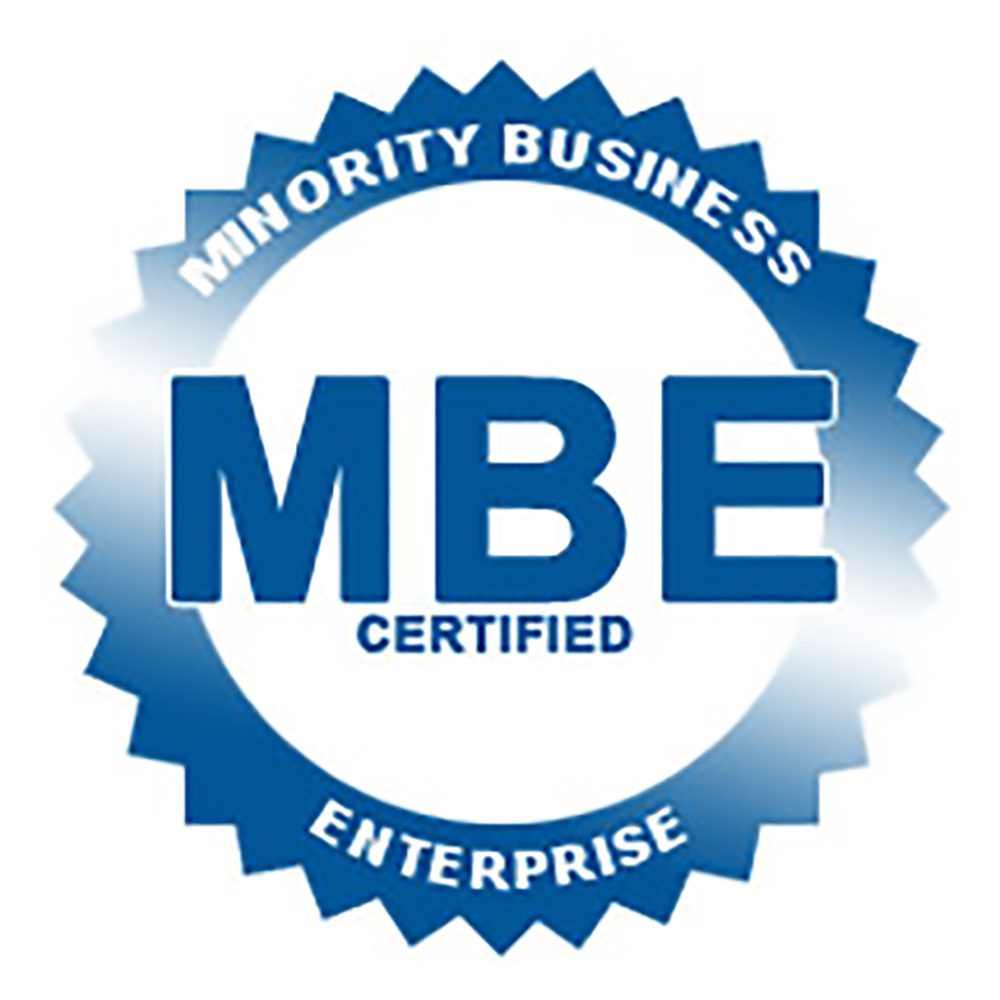 MBE certified badge